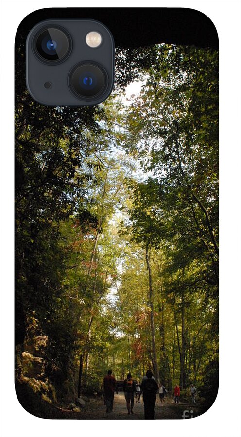 Stroll Through Forest Tunnel - Phone Case