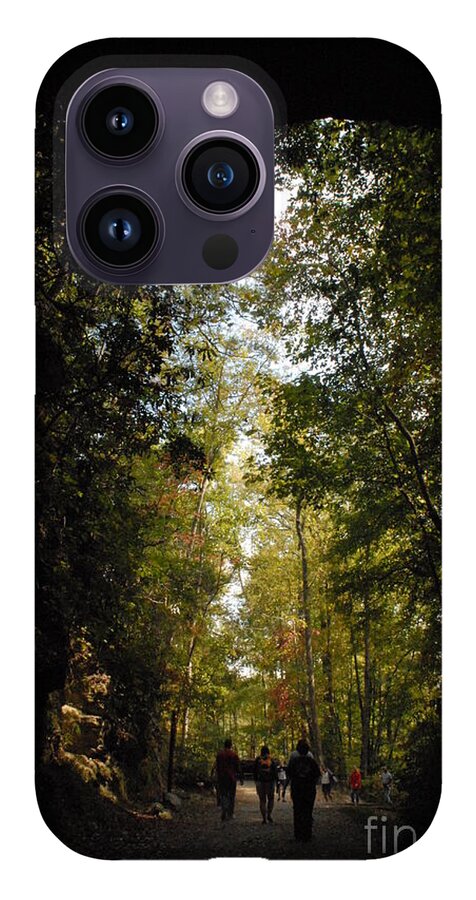 Stroll Through Forest Tunnel - Phone Case
