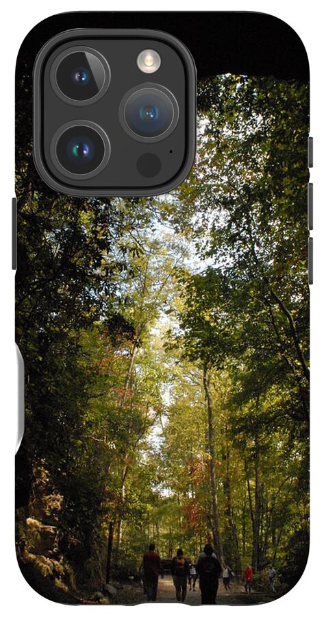 Stroll Through Forest Tunnel - Phone Case