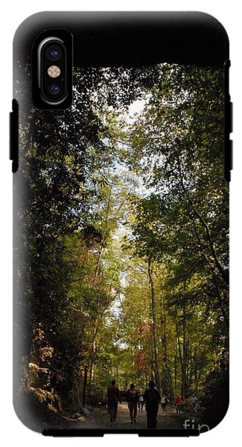 Stroll Through Forest Tunnel - Phone Case