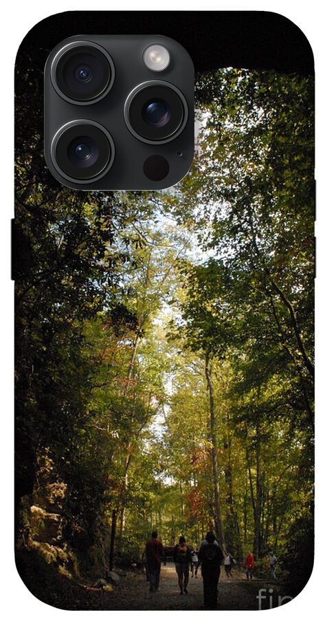 Stroll Through Forest Tunnel - Phone Case