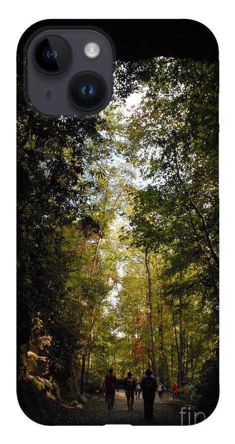 Stroll Through Forest Tunnel - Phone Case