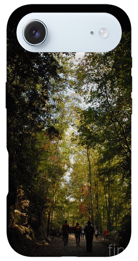 Stroll Through Forest Tunnel - Phone Case