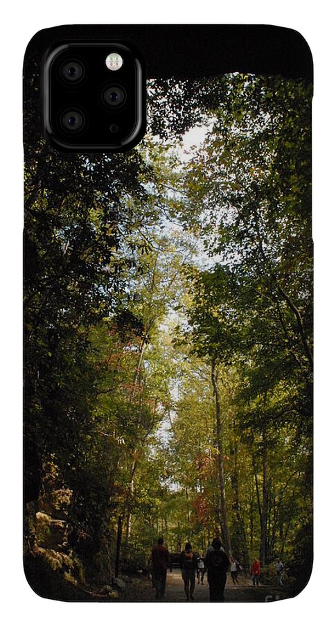 Stroll Through Forest Tunnel - Phone Case