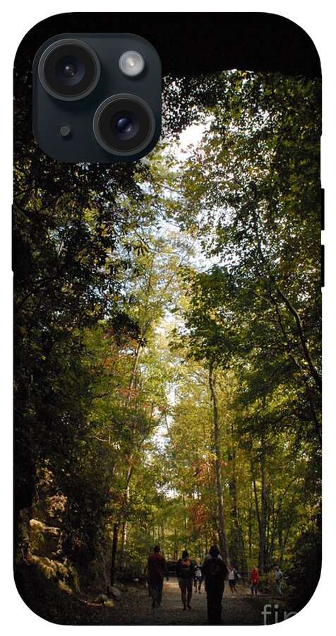 Stroll Through Forest Tunnel - Phone Case