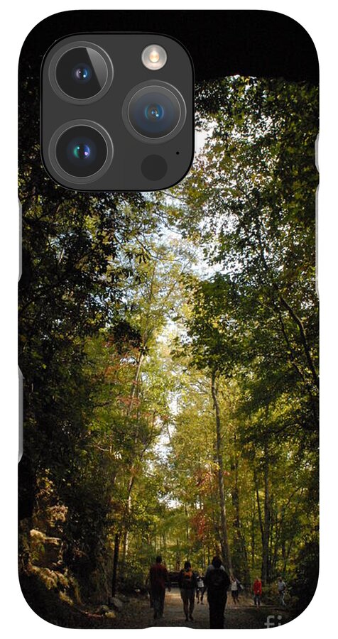 Stroll Through Forest Tunnel - Phone Case