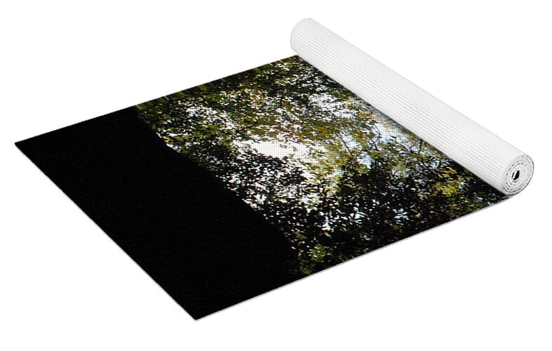 Stroll Through Forest Tunnel - Yoga Mat