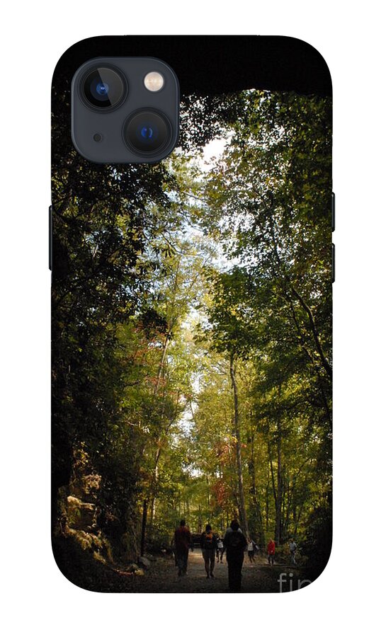 Stroll Through Forest Tunnel - Phone Case