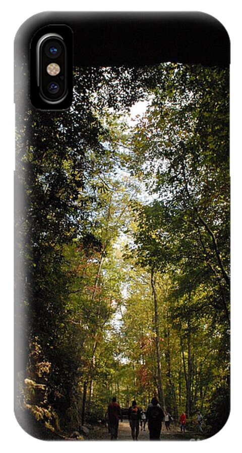 Stroll Through Forest Tunnel - Phone Case
