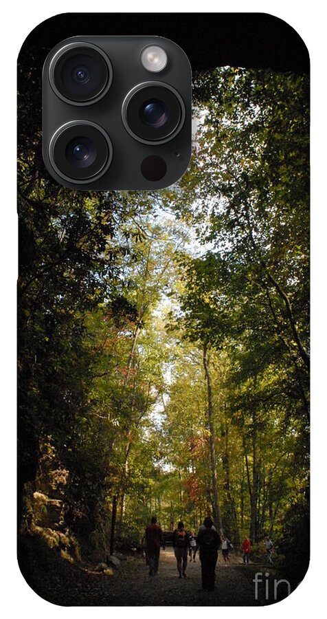 Stroll Through Forest Tunnel - Phone Case