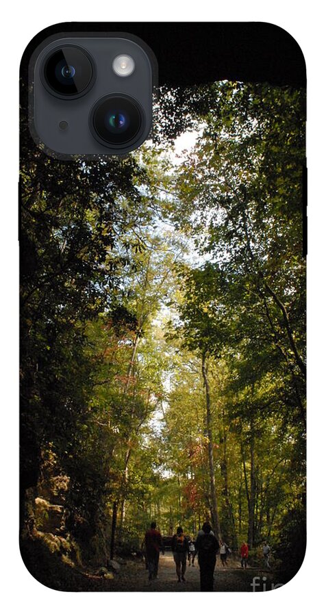 Stroll Through Forest Tunnel - Phone Case