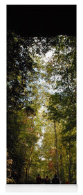 Stroll Through Forest Tunnel - Yoga Mat