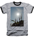 Sunlight Over Cornfield - Baseball T-Shirt
