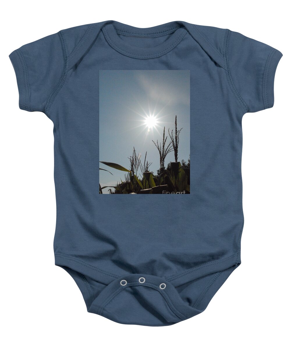 Sunlight Over Cornfield Baby Bodysuit 100% Pre-Shrunk Cotton One-Piece