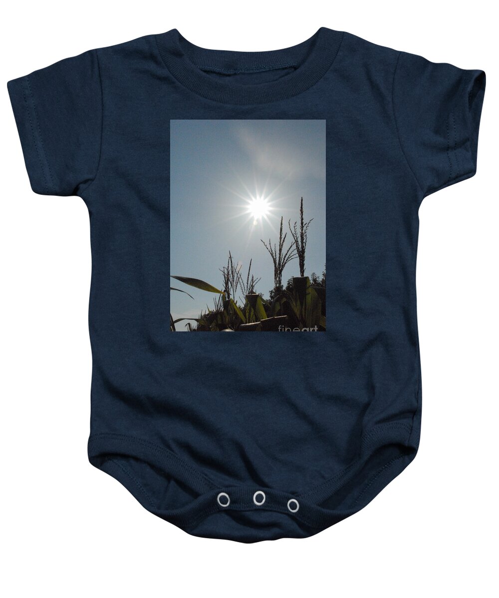 Sunlight Over Cornfield Baby Bodysuit 100% Pre-Shrunk Cotton One-Piece