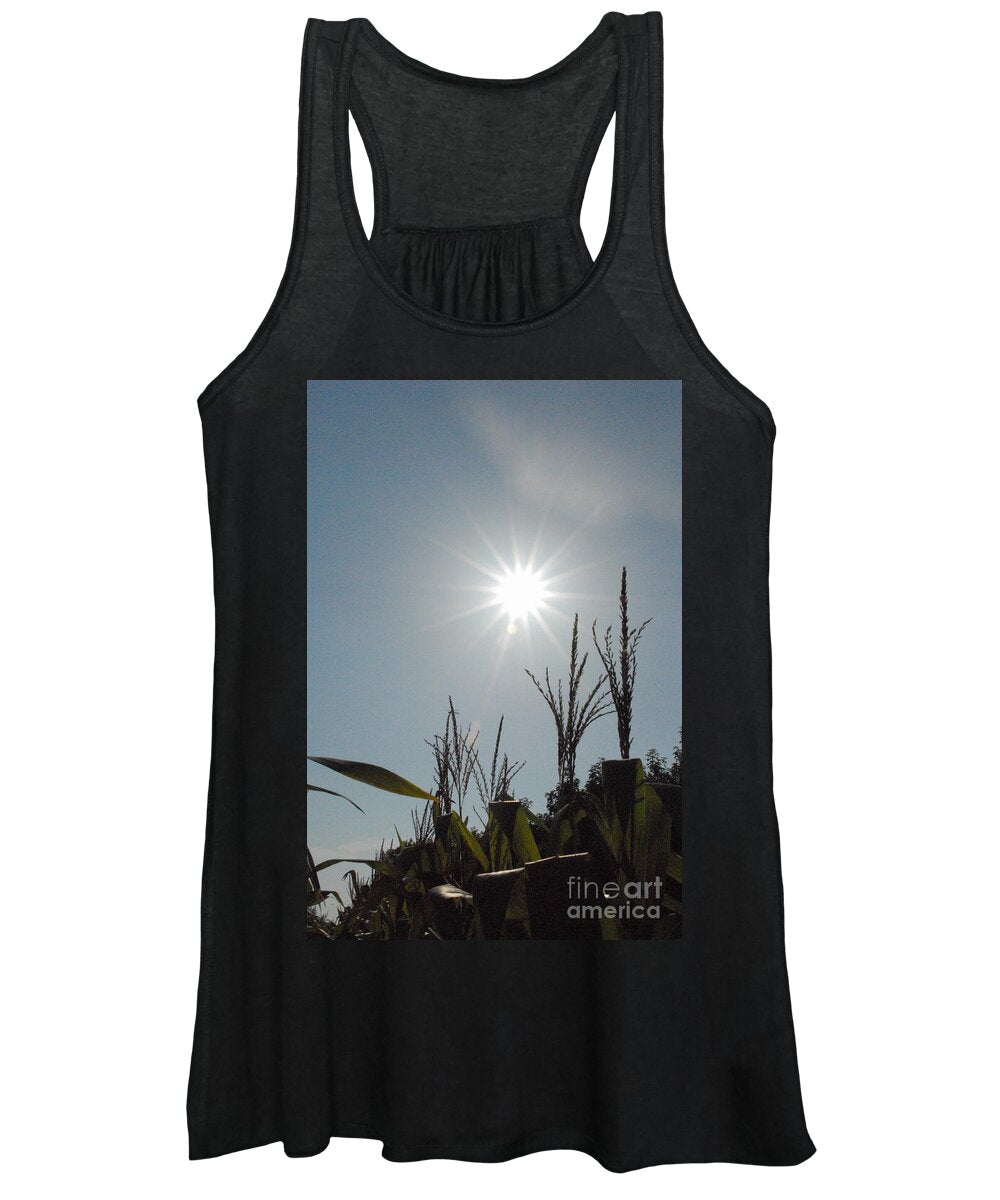 Sunlight Over Cornfield - Women's Tank Top