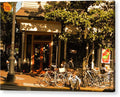 Sunny Afternoon at a Bike Cafe - Acrylic Print