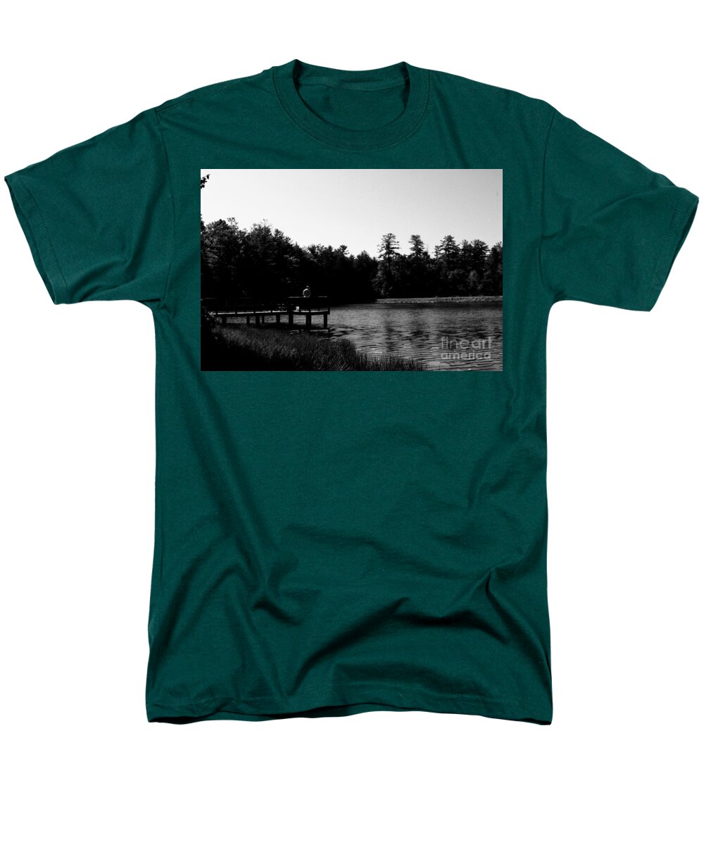 Tranquil Lakeside Afternoon - Men's T-Shirt  (Regular Fit)