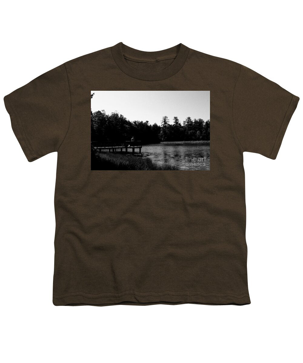 Tranquil Lakeside Afternoon - Youth T-Shirt