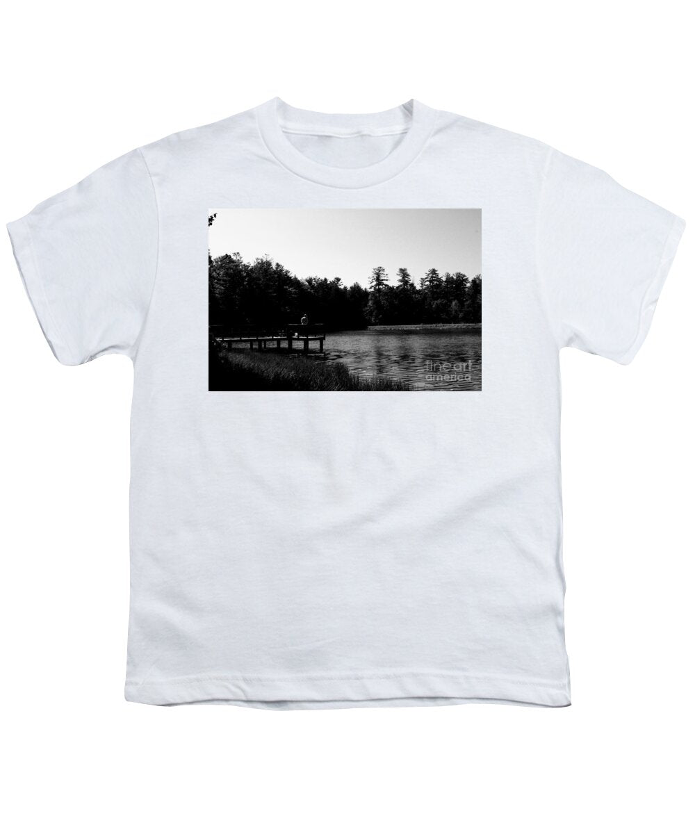 Tranquil Lakeside Afternoon - Youth T-Shirt
