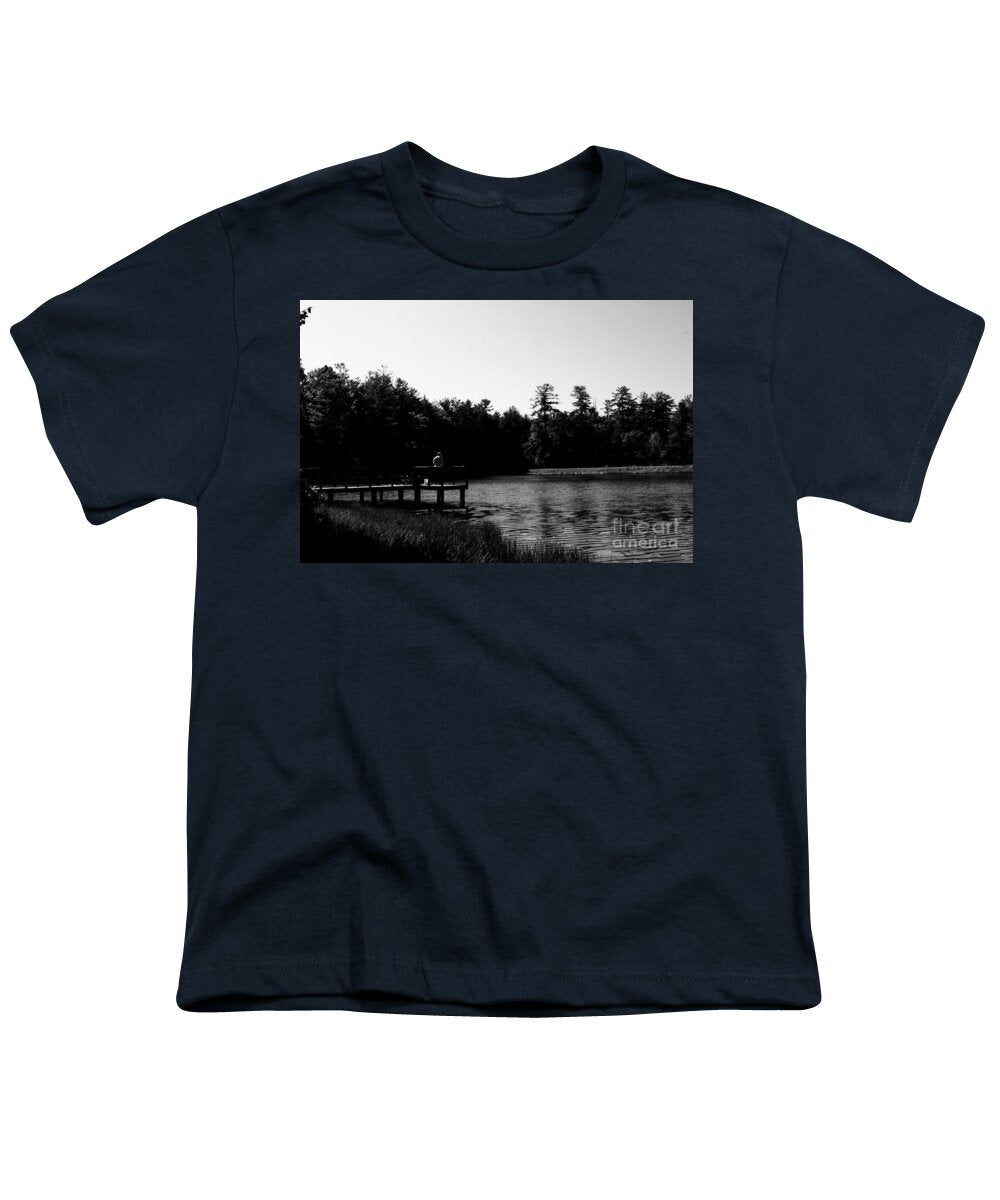 Tranquil Lakeside Afternoon - Youth T-Shirt