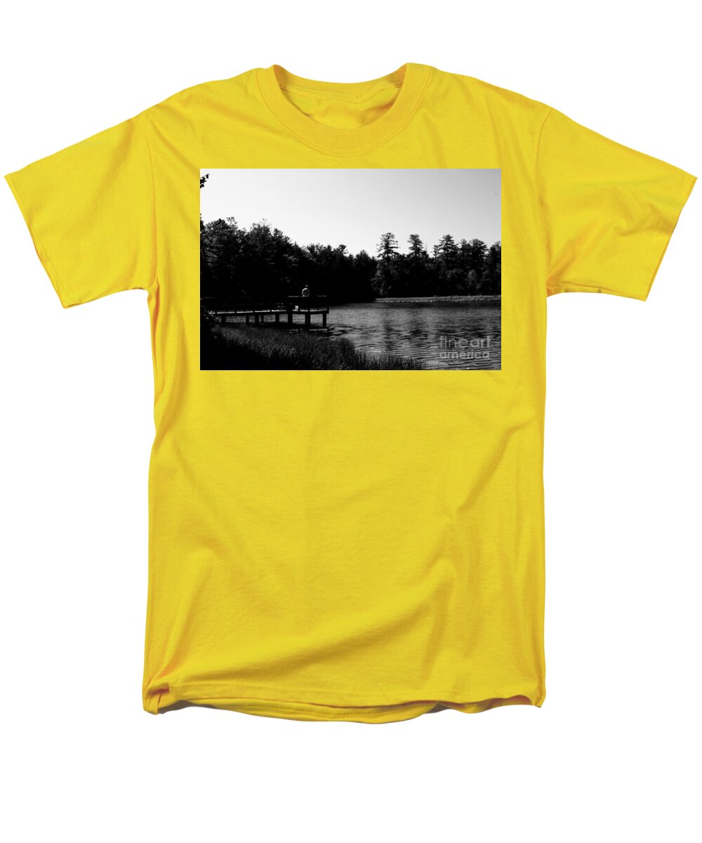 Tranquil Lakeside Afternoon - Men's T-Shirt  (Regular Fit)