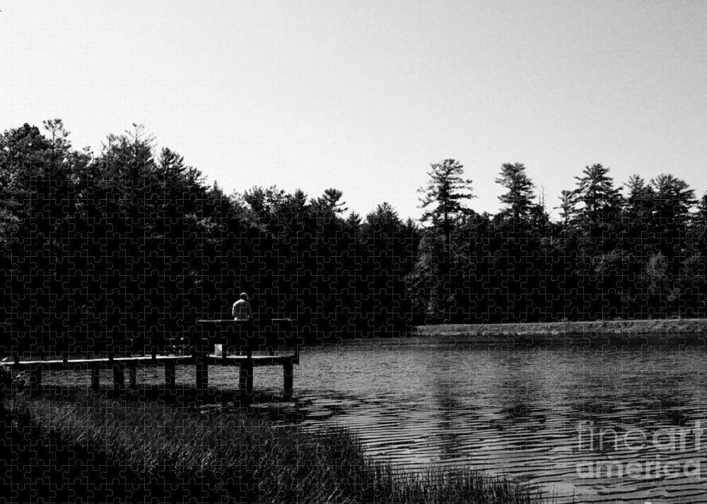 Tranquil Lakeside Afternoon - Puzzle