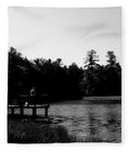 Tranquil Lakeside Afternoon - Blanket