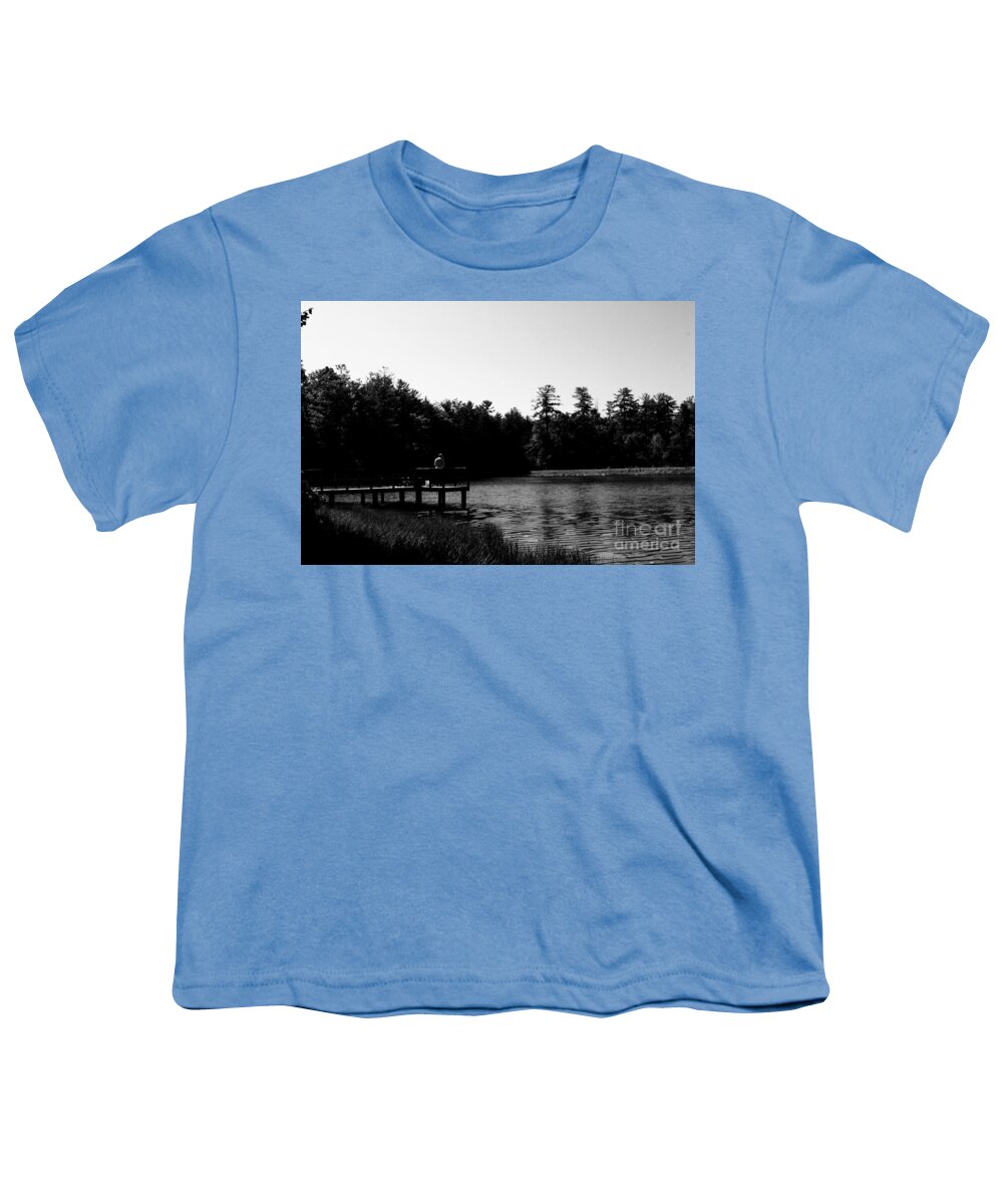 Tranquil Lakeside Afternoon - Youth T-Shirt