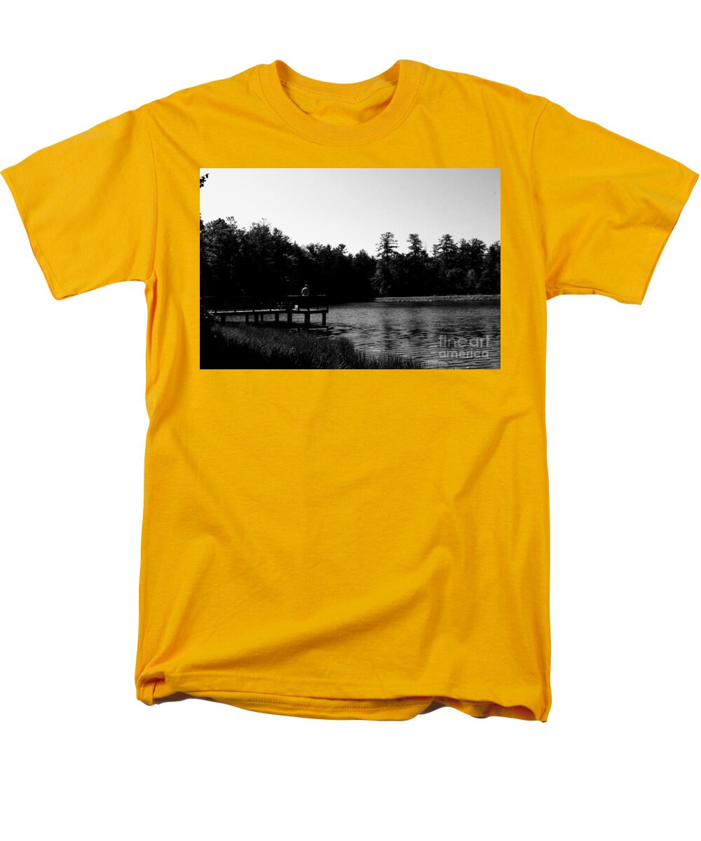 Tranquil Lakeside Afternoon - Men's T-Shirt  (Regular Fit)