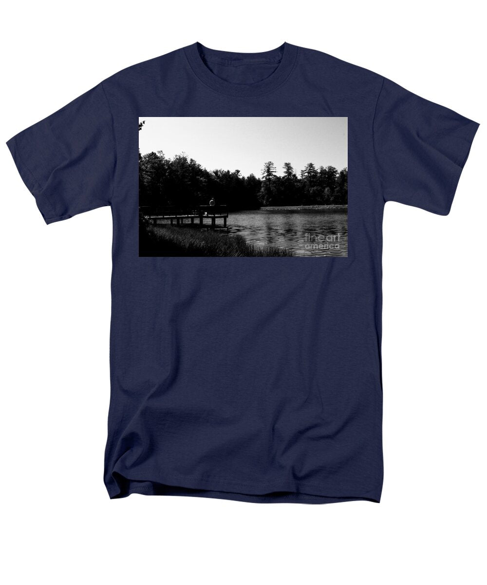 Tranquil Lakeside Afternoon - Men's T-Shirt  (Regular Fit)