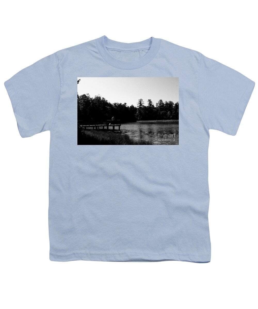 Tranquil Lakeside Afternoon - Youth T-Shirt