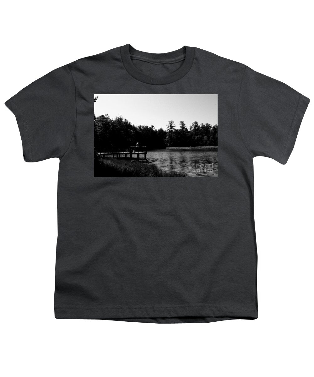 Tranquil Lakeside Afternoon - Youth T-Shirt