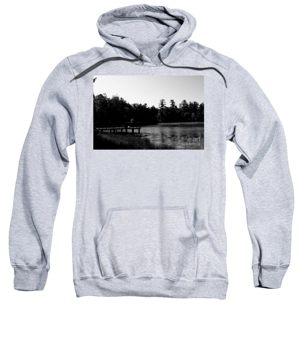 Tranquil Lakeside Afternoon - Sweatshirt
