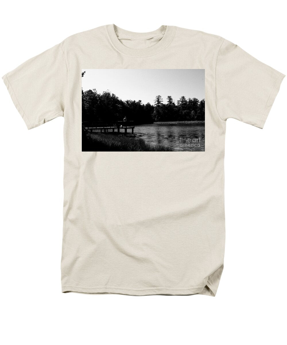 Tranquil Lakeside Afternoon - Men's T-Shirt  (Regular Fit)