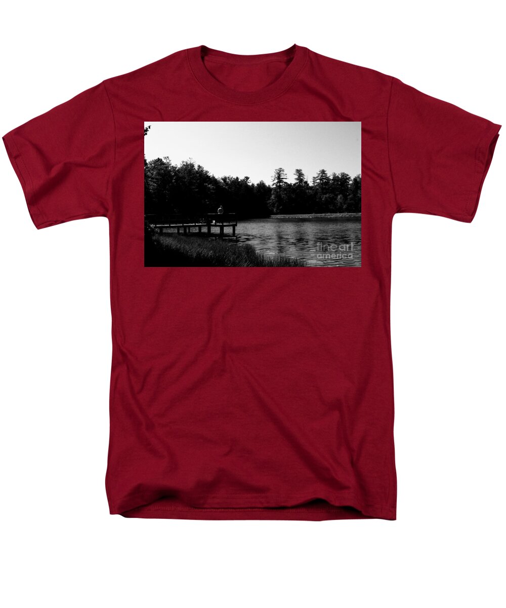 Tranquil Lakeside Afternoon - Men's T-Shirt  (Regular Fit)