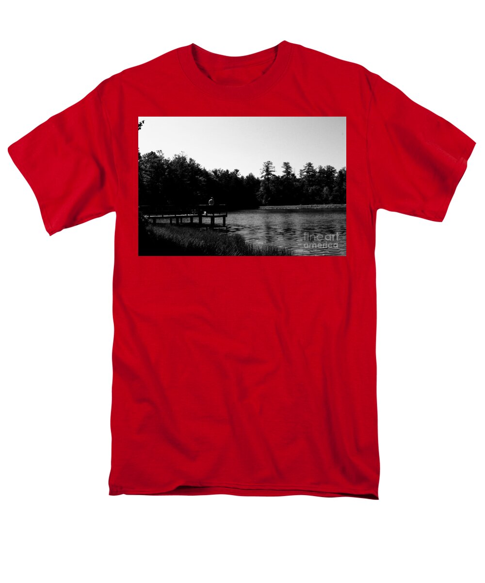 Tranquil Lakeside Afternoon - Men's T-Shirt  (Regular Fit)