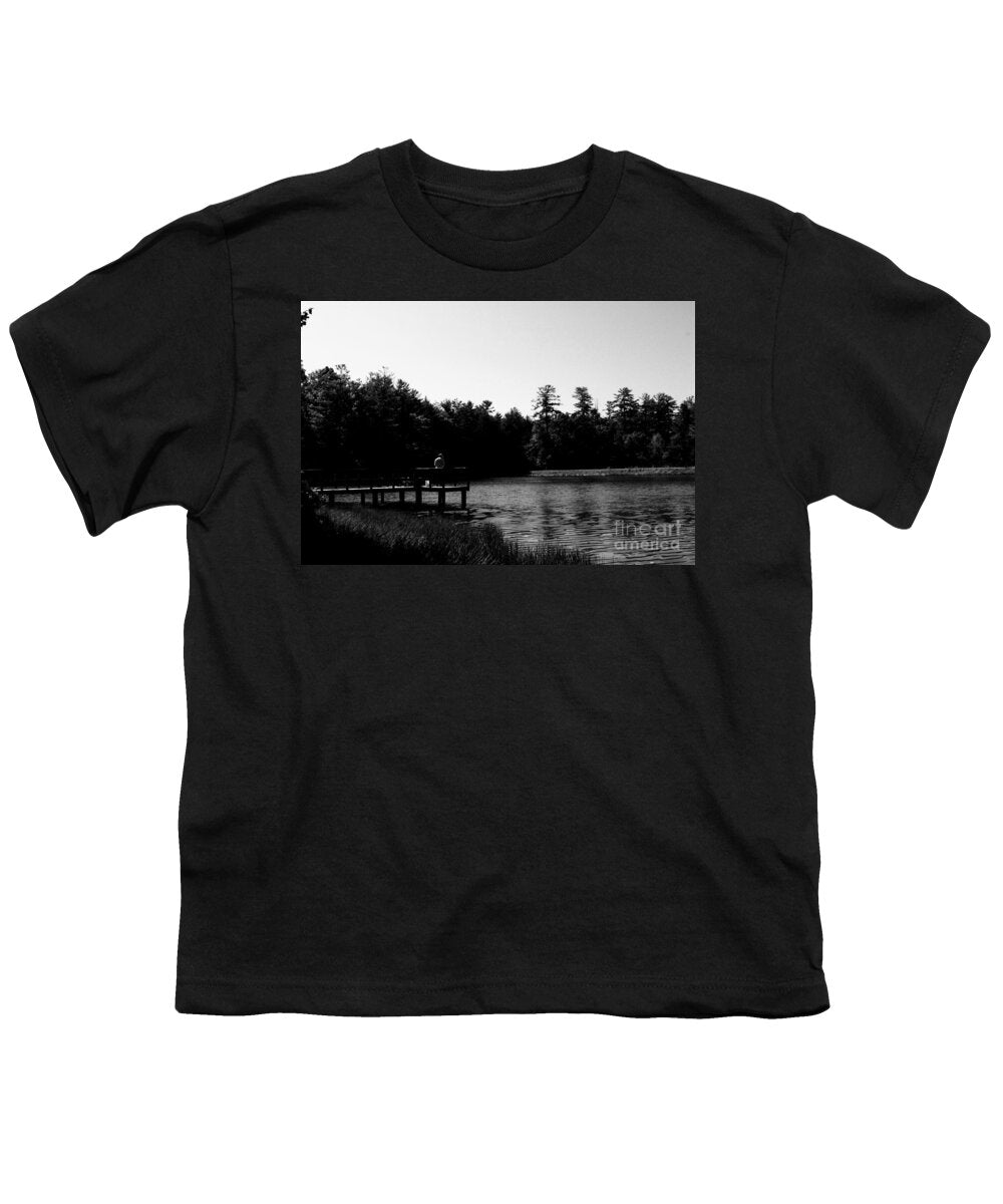 Tranquil Lakeside Afternoon - Youth T-Shirt