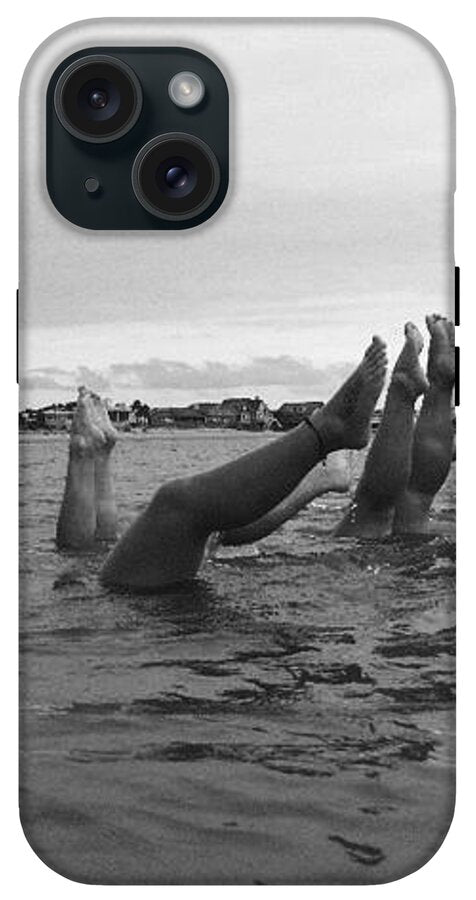Upside Down Swimmers in the Sea - Phone Case