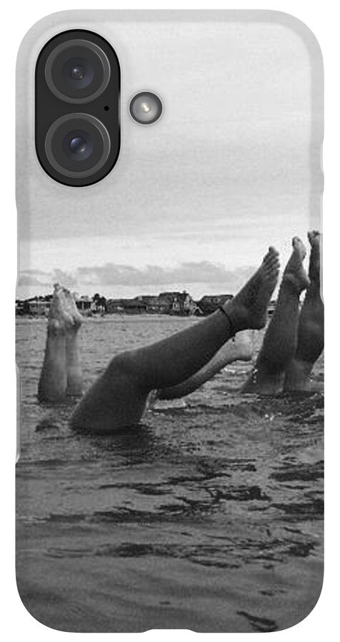Upside Down Swimmers in the Sea - Phone Case