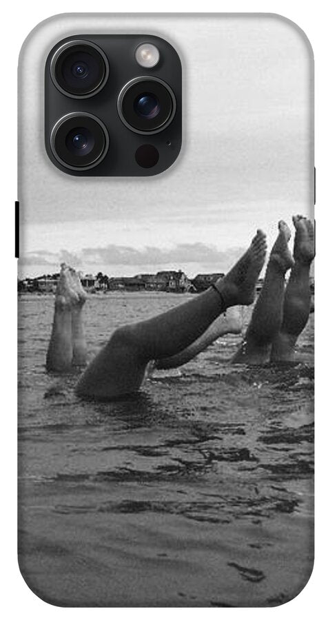 Upside Down Swimmers in the Sea - Phone Case