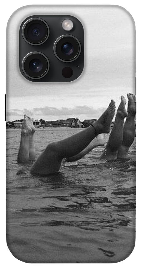 Upside Down Swimmers in the Sea - Phone Case