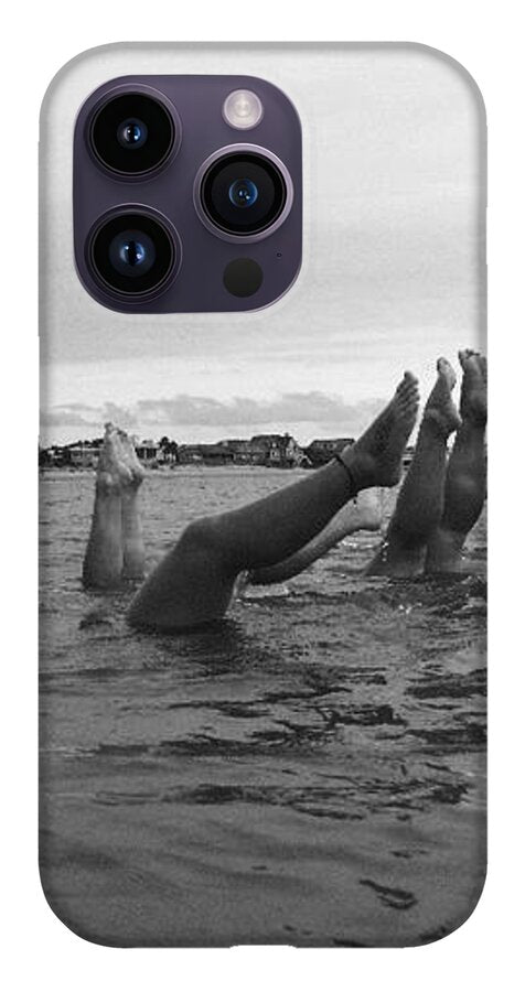 Upside Down Swimmers in the Sea - Phone Case