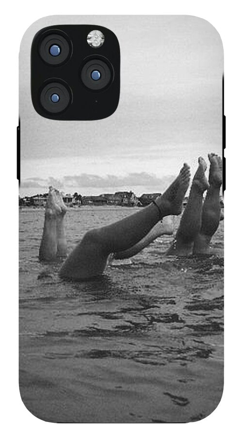 Upside Down Swimmers in the Sea - Phone Case