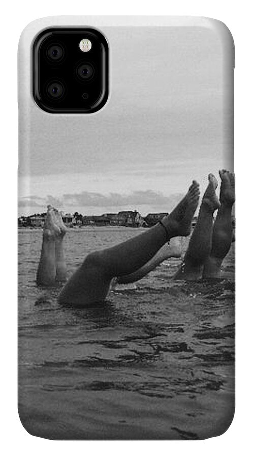 Upside Down Swimmers in the Sea - Phone Case