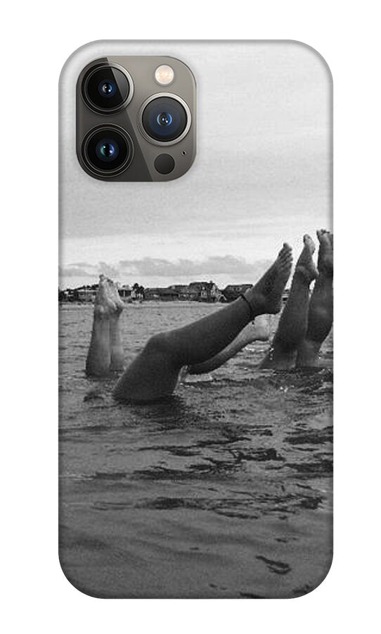 Upside Down Swimmers in the Sea - Phone Case
