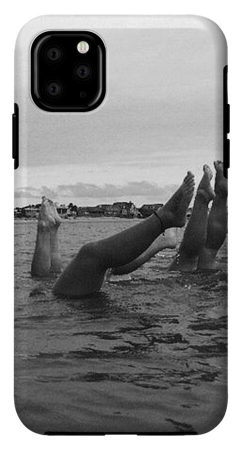 Upside Down Swimmers in the Sea - Phone Case