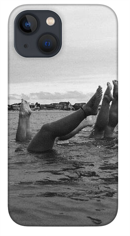 Upside Down Swimmers in the Sea - Phone Case