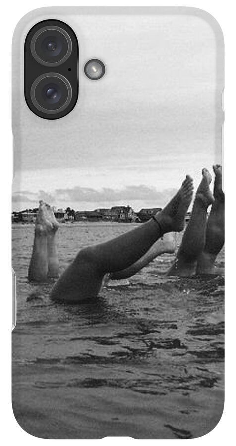 Upside Down Swimmers in the Sea - Phone Case