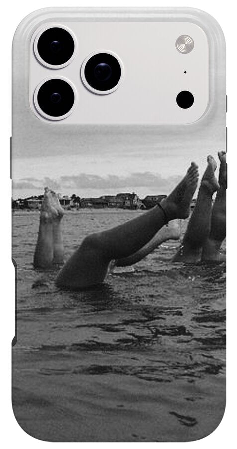 Upside Down Swimmers in the Sea - Phone Case